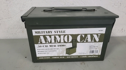 Military Style Ammo Can
