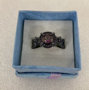 Women&rsquo;s Rainbow Topaz Fashion Ring Size 8