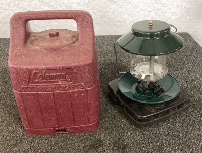 Coleman Propane Lantern Complete Not Tested Please Inspect