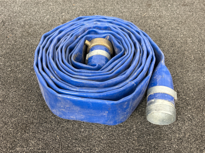 Heavy Duty Hose with Fittings 3.5” Wide Please inspect for Length