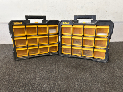 Pair of Wall Hanging Dewalt Organizers