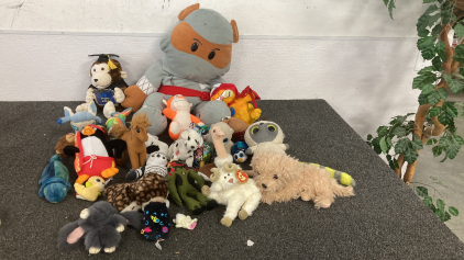 Large Assortment Of Stuffed Animal 8 Are TY Baby&rsquo;s please Inspect