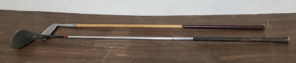 St. Andrews Putter with Golf Craft 3 Wood Driver