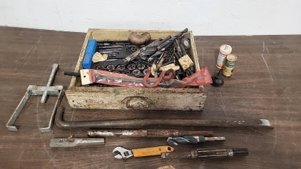 Threading Tools, Pry Bar, Drill Bits and More