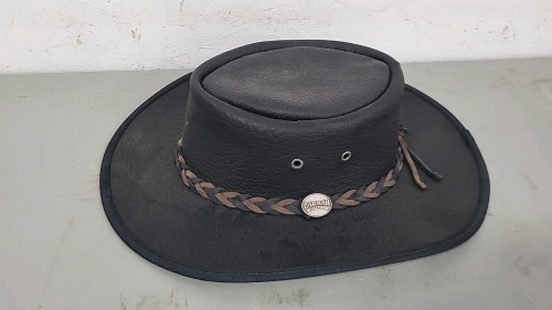 XXL Barmah Leather Hat