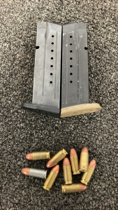(2) 9mm Magazines With (9) Rnds. 9mm Luger Ammo