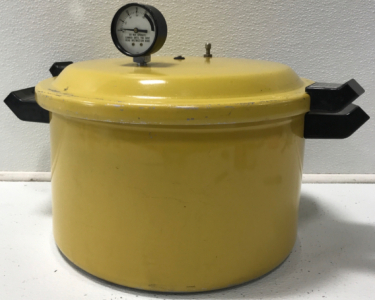 Yellow Pressure Cooker
