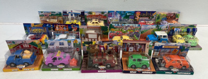 A Collection Of Chevron Cars