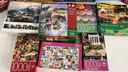 (12) Puzzles and (1) Puzzle Sorter