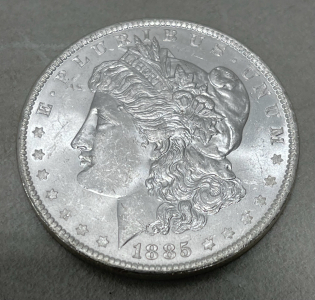 (1) 1885-0 Morgan Silver Dollar, New Orleans Mint