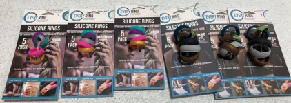 (6) Silicone Ring Variety Packs