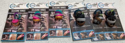 (6) Silicone Ring Variety Packs