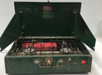 Large Coleman Camper Stove.