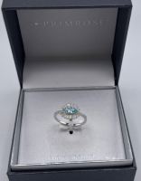 Cubic Zirconia Sterling Silver Ring