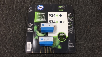 (4) HP High Capacity XL Ink Cartridges