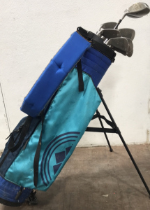 Spalding Golf Clubs in Sun Mountain Sports Bag