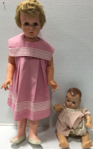 (2) Vintage Dolls