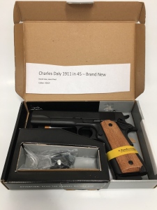 Charles Daly 1911, .45, New In Box!