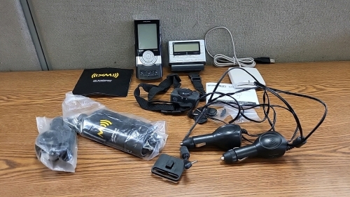 <EB> (2) Sirius XM Receivers with Cables, Anti-Bark Collar, and More