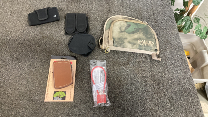 Soft Pistol Case Clean Kit Mag Pouch And More Please Inspect