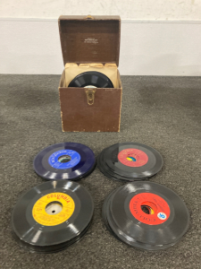 Box of Records (45’s)