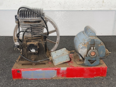 Vintage Compresser With General Electric Motor [BR]