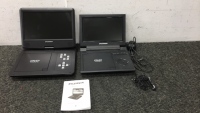 (2) Slyvania Portable DVD Players