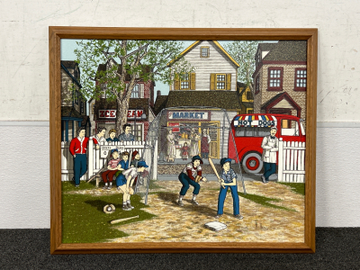 20&rdquo;x 24&rdquo; Nostalgia Framed Wall Art H. Hargrove