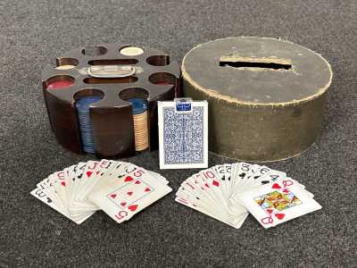 Vintage Poker Set