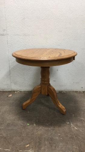 Wood End Table