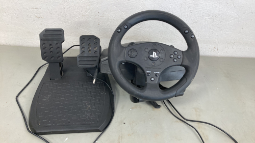 PlayStation Steering Wheel and Foot Control