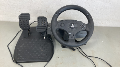 PlayStation Steering Wheel and Foot Control