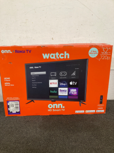 32” Onn Tv New in Box