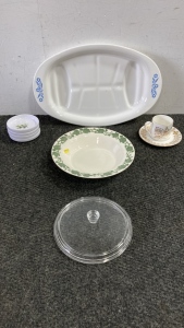 Corning Ware P-19 Platter And More