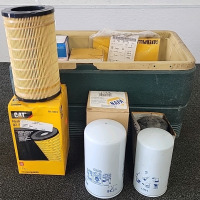 Cooler with Oil Filters, Hydraulic Oil Filters, Gaskets, and More