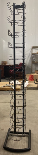 Large Black 12 Tier Metal Rack