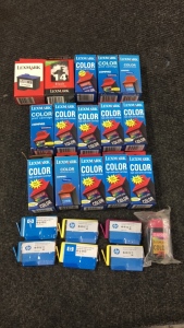 (16) Print Cartridges, (6) Ink Cartridges