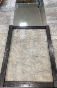 Large Mirror/Wood Frame