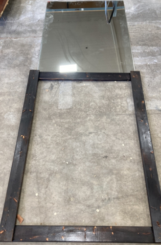 Large Mirror/Wood Frame