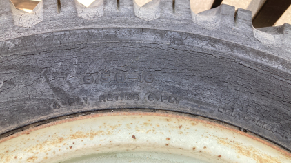 Set Of 4 1950&rsquo;s Ford Pickup Tires.
