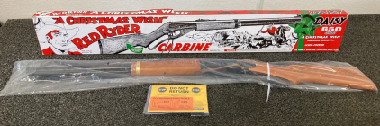 New! “A Christmas Wish” Daisy Red Ryder Carbine BB Gun