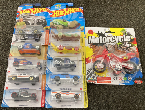 (11) Hot Wheels And Other Factory Sealed Collectible Cars