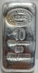 IGR 10 Troy Ounce 999 Fine Silver Bar With Certificate— Verified Authentic