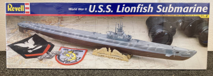 Factory Sealed! Revell World War II U.S.S. Lionfish Submarine. Mint Condition