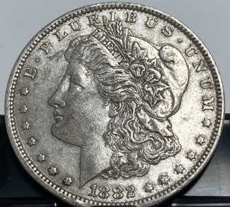1882 Morgan Silver Dollar&mdash; Verified Authentic