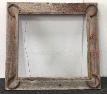 Rustic Horseshoe Picture Frame