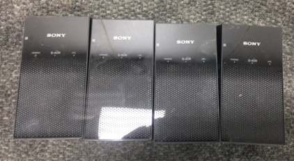(4) Sony S-Air Speakers