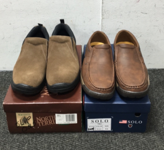 (2) Pairs Men's Shoes