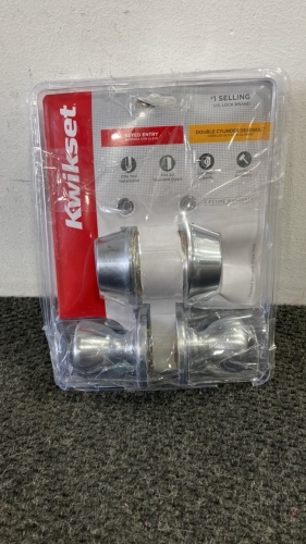 Kwikset Keyed Entry & Doubled Cylinder Deadbolt