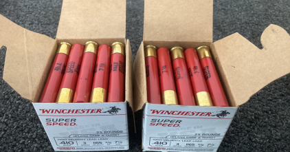 (50) Rnds. Winchester Super Speed .410 Bore Ammo